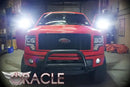 Front view of a Ford F-150 with LED Off-Road Side Mirrors installed.