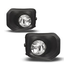 Winjet 2016-23 Toyota Tacoma Fog Light - Clear - Wiring Kit Included
