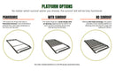 GOBI Toyota Land Cruiser 2024+  Ranger Roof Rack - LED Light Bar Build