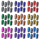ColorSHIFT RGB+W Underbody Rock Light Kit - 230° Wide Angle Bluetooth Control