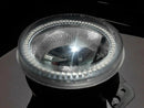 2010-2017 Jeep Wrangler JK Red LED Halo Pre-Assembled Fog Lights