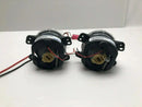 2011-2014 Dodge Charger / 2010-2015 Jeep Wrangler JK White LED Halo Fog Lights