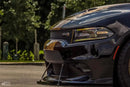 Close-up of Concept Sidemarkers installed on a Dodge Charger.