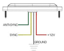 4 LED Dual Color Slim Strobe wiring guide