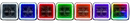 Surface Mount Squared Halo - (Single)