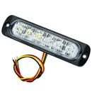 6 LED Dual Color Slim Strobe
