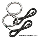 2008-2014 Dodge Challenger Dynamic ColorSHIFT Fog Light Halo Kit - Surface Mount Halos