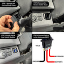 Mercedes-Benz Sprinter W907/W910 (2018+) Dual In-Dash Switch Pod - PRE-ORDER installation steps for factory switch bezel