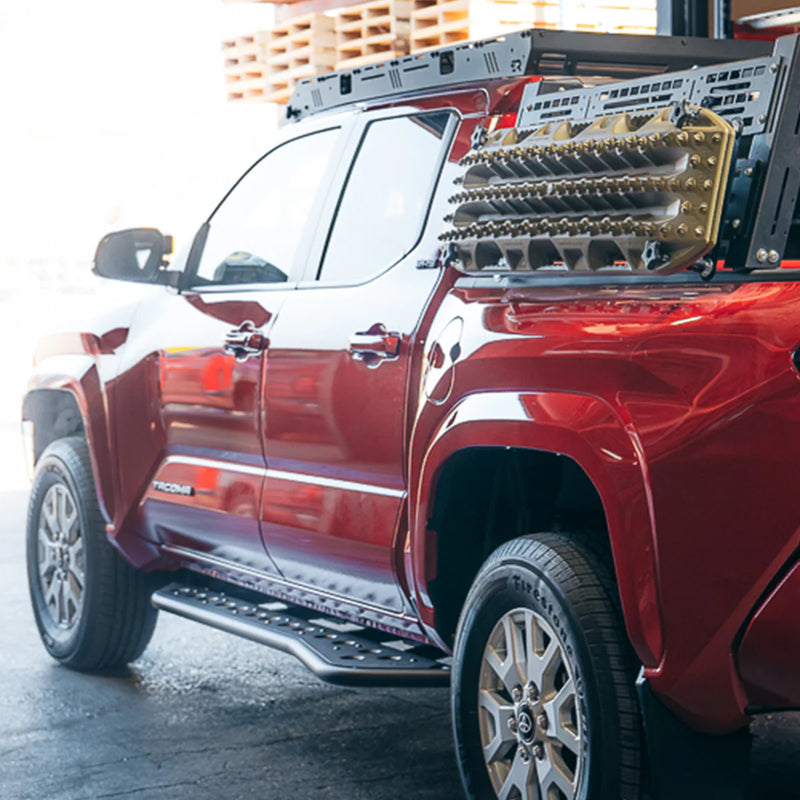 Cali Raised LED Step Edition Rock Sliders | 2024+ Toyota Tacoma