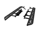CBI 2024 Toyota Tacoma Overland Bolt-On Rock Sliders - Long Bed