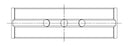ACL Toyota G16E-GTS (GR Yaris) Race Series Main Bearing Set