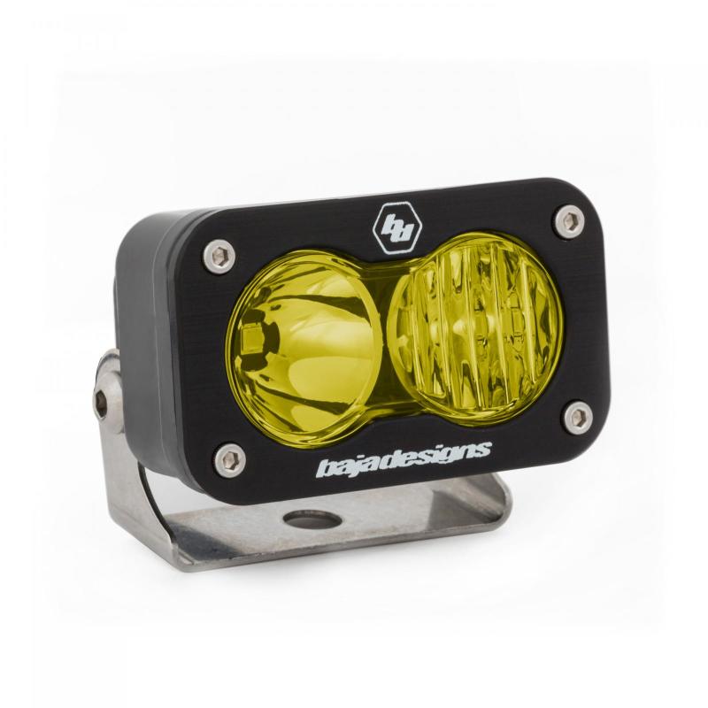 Baja Designs S2 Sport Black LED Auxiliary Light Pod - Amber Driving Combo