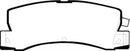EBC 90-91 Lexus ES250 2.5 Yellowstuff Rear Brake Pads