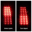 xTune Chevy Silverado 1500/2500/3500 03-06 LED Tail Lights Red Clear ALT-ON-CS03-LED-RC