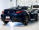 AWE Tuning Subaru BRZ/ Toyota GR86/ Toyota 86 Touring Edition Cat-Back Exhaust- Chrome Silver Tips