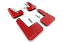 Rally Armor 22-25 VW MK8 Golf GTI/R Red UR Mud Flap w/White Logo