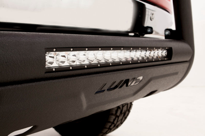 Lund 07-17 Chevy Silverado 1500 Bull Bar w/Light & Wiring - Black