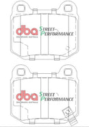 DBA 03-06 EVO / 04-09 STi / 03-07 350Z Track Edition/G35 w/ Brembo SP500 Rear Brake Pads