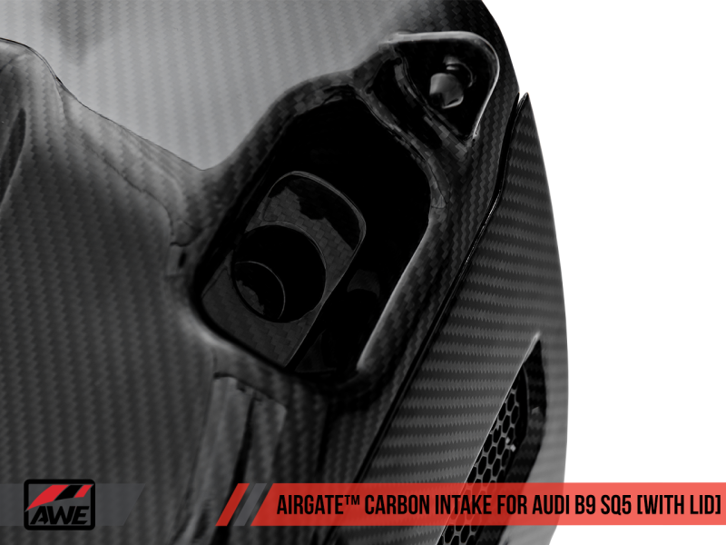 AWE Tuning Audi B9 SQ5 3.0T AirGate Carbon Fiber Intake w/ Lid