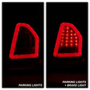 Spyder Chrysler 300C 08-10 V2 Light Bar LED Tail Lights - Red Clear ALT-YD-C308V2-LED-RC