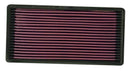 K&N Replacement Air Filter AIR FILTER, JEEP CHEROKEE, COMANCHE, WAGONEER 2.5L/4.0L 87-95