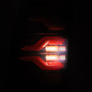 AlphaRex 05-15 Toyota Tacoma LUXX-Series LED Tail Lights Black-Red