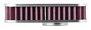 K&N Replacement Unique Air Filter 6.625in L x 4.75in W x 1.625in H with 1 Flange for Harley-Davidson