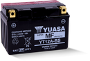Yuasa YT12A-BS Maintenance Free AGM 12-Volt Battery w/Bottle