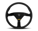 Momo MOD78 Steering Wheel 320 mm - Black Leather/Black Spokes