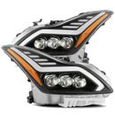 AlphaRex 08-13 Infiniti G37/14-15 Q60 Coupe MK II NOVA-Series LED Projector Headlights Jet Black