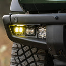 Baja Designs Ford Bronco S2 SAE “Pro” Fog Pocket Light Kit - Clear