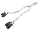 AWE Tuning Track Edition Cat-Back Exhaust for BMW G8X M3/M4 - Diamond Black Tips