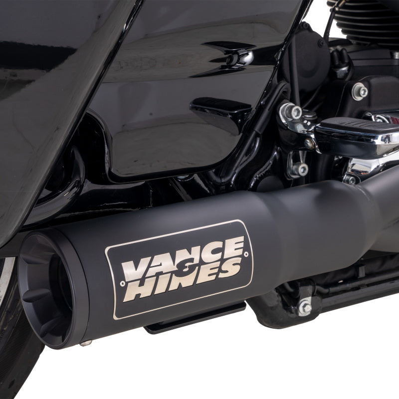 Vance & Hines HD HD Touring 17-22 HO 2-1 Black Full System Exhaust