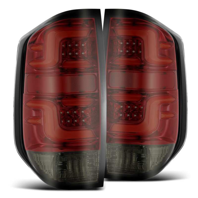 AlphaRex 14-21 Toyota Tundra PRO-Series LED Tail Lights Red Smoke