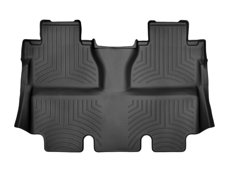 WeatherTech 14+ Toyota Tundra CrewMax Rear FloorLiners - Black