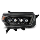 AlphaRex 10-13 Toyota 4Runner NOVA-Series LED Projector Headlights Alpha-Black