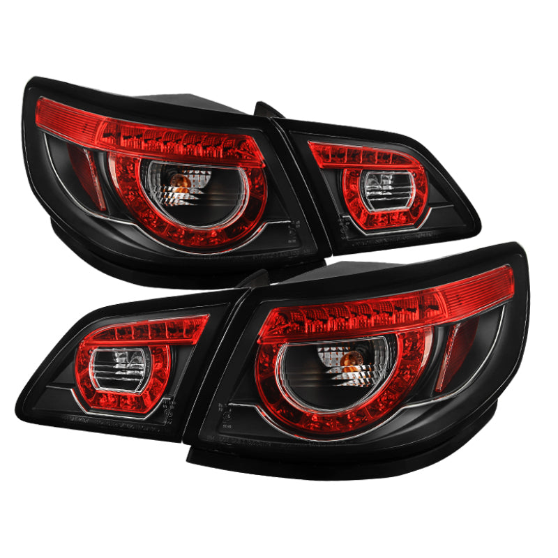 Spyder Chevy SS 2014-2016 LED Tail Lights Black ALT-YD-CVSS14-LED-BK