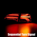 AlphaRex 20-24 Tesla Model Y / 22-23 Model 3 (With Stock Amber Turn Signal) PRO-Series LED Tail Lights Jet Black