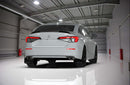 Rally Armor 22-26 Honda Civic/Civic Si/Sport Black UR Mud Flap w/White Logo