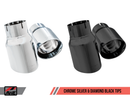AWE Tuning Ford Focus RS Track Edition Cat-Back Exhaust - Diamond Black Tips