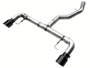 AWE Tuning 19-23 BMW 330i / 21-23 BMW 430i Base G2X Track Edition Axle-Back Exhaust - Diamond Black