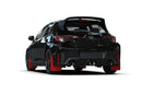 Rally Armor 23-26 Toyota GR Corolla Red UR Mud Flap w/White Logo