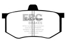 EBC 08-16 Mitsubishi Lancer Evo 10 2.0 Turbo (1 piece rotor) Ultimax2 Rear Brake Pads