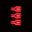 AlphaRex 19-22 Ram 1500 LUXX-Series LED Tail Lights Black-Red