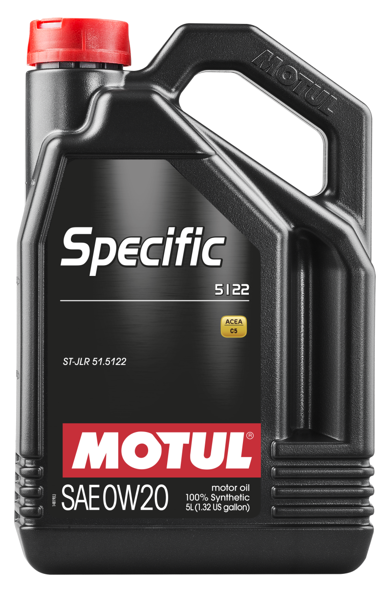 Motul 5L OEM Synthetic Engine Oil ACEA A1/B1 Specific 5122 0W20