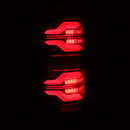 AlphaRex 14-21 Toyota Tundra LUXX-Series LED Tail Lights Black-Red