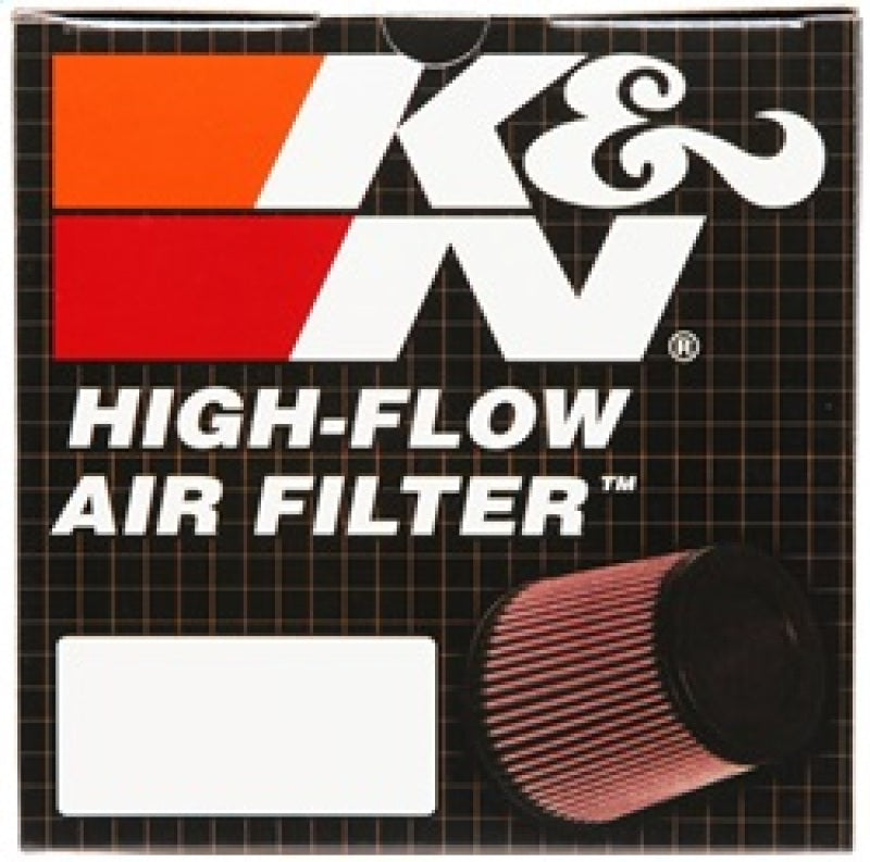 K&N Filter Universal Rubber Filter 3.25  Flange 5.5 Base 4.6875 Top 8 Height