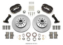 Wilwood Forged Dynalite Front Kit 11.03in 1 PC Rotor&Hub 74-80 Pinto/Mustang II Disc Spindle only