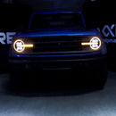 AlphaRex 21-23 Ford Bronco / 22-23 Bronco Raptor NOVA-Series LED Projector Headlights Black