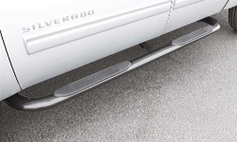 Lund 09-17 Dodge Ram 1500 Quad Cab 4in. Oval Curved SS Nerf Bars - Polished